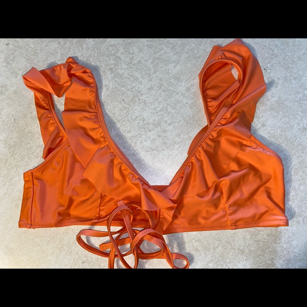Aerie Scoop tie two piece swimsuit